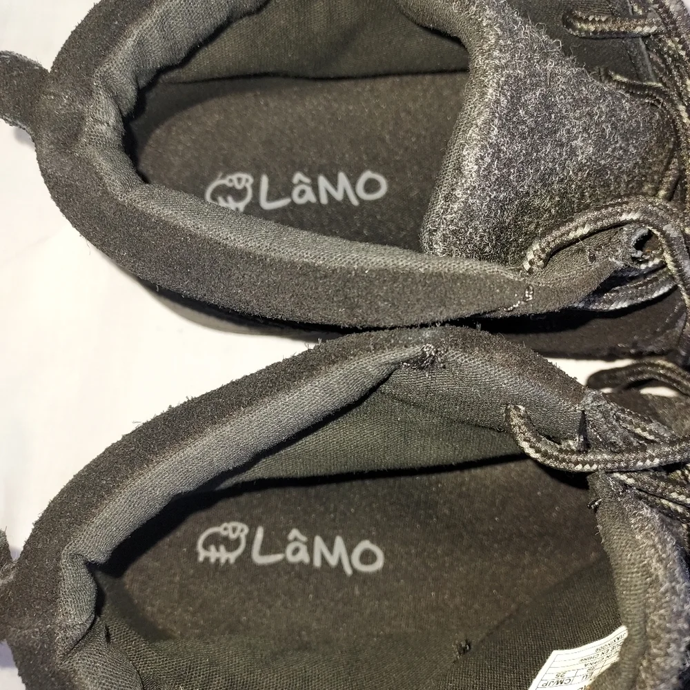 Lamo‎ Koen Chukka Black Wool mens Shoes Size 7
